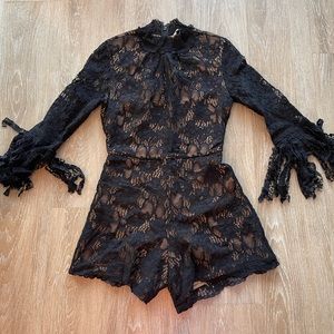 Alexis Lace Romper